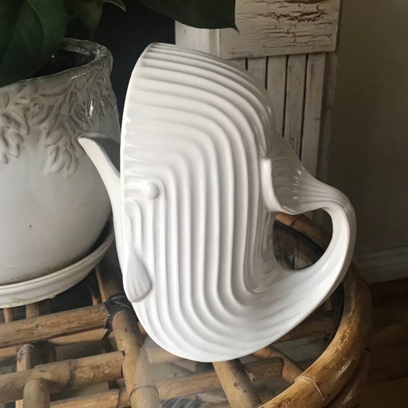 Jonathan Adler Other - JOHNATHAN ADLER Scarce Mint Menagerie Whale Pitcher / Vase / Spare Change Vessel